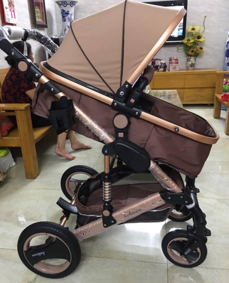 XE ĐẨY TRẺ EM CAO CẤP BELECO 2 CHIỀU 3 TƯ THẾ HÀNG CHUẨN CÔNG TY