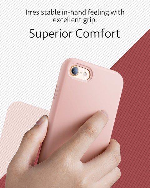 Ốp lưng Anker KARAPAX Silk cho iPhone 7/8 - Pink