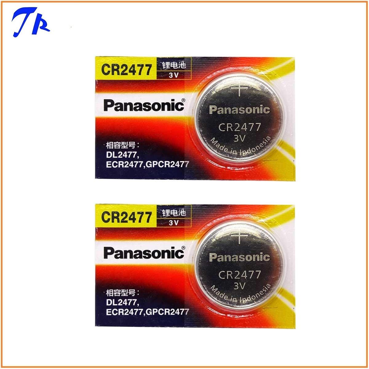 [HCM]2 viên Pin CR2477 Panasonic lithium 3V pin Remote cr2477 3V