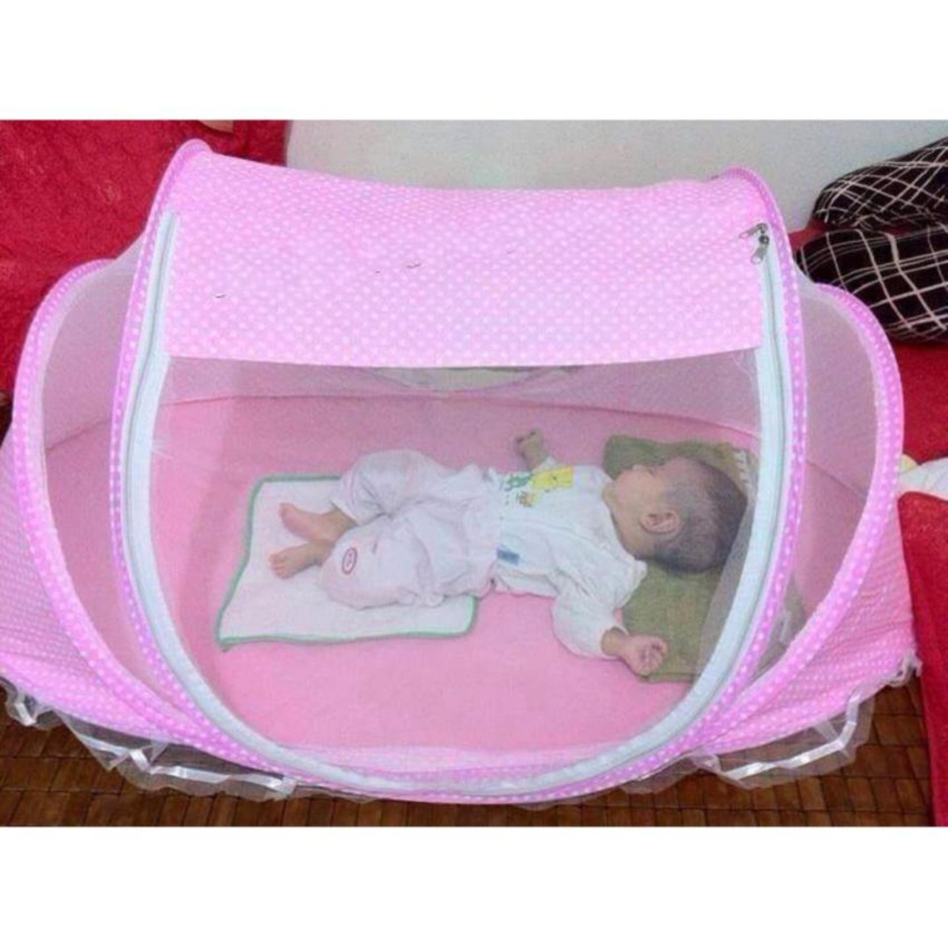 Màn Nhạc Kèm Gối Chống Muỗi Cho Bé