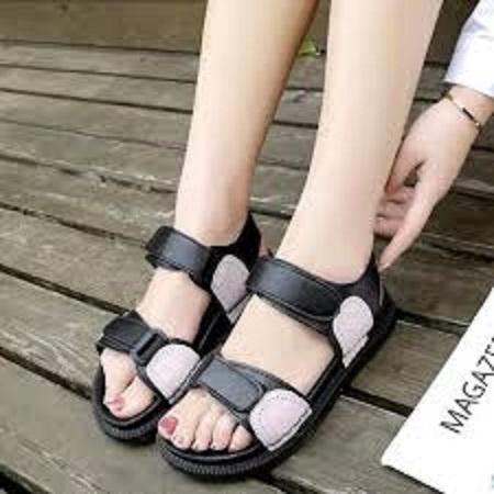 Sandal quai ngang vải dù hàng đẹp