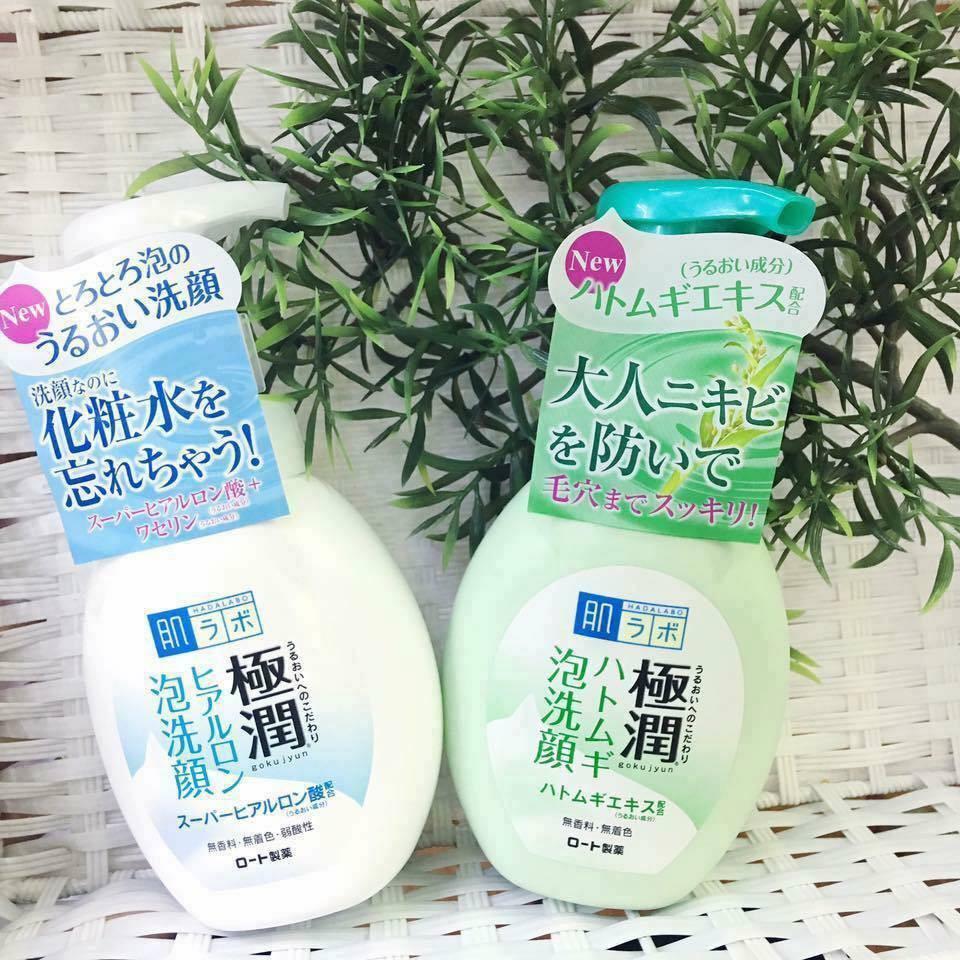 Sữa rửa mặt tạo bọt Hada Labo Nhật Bản