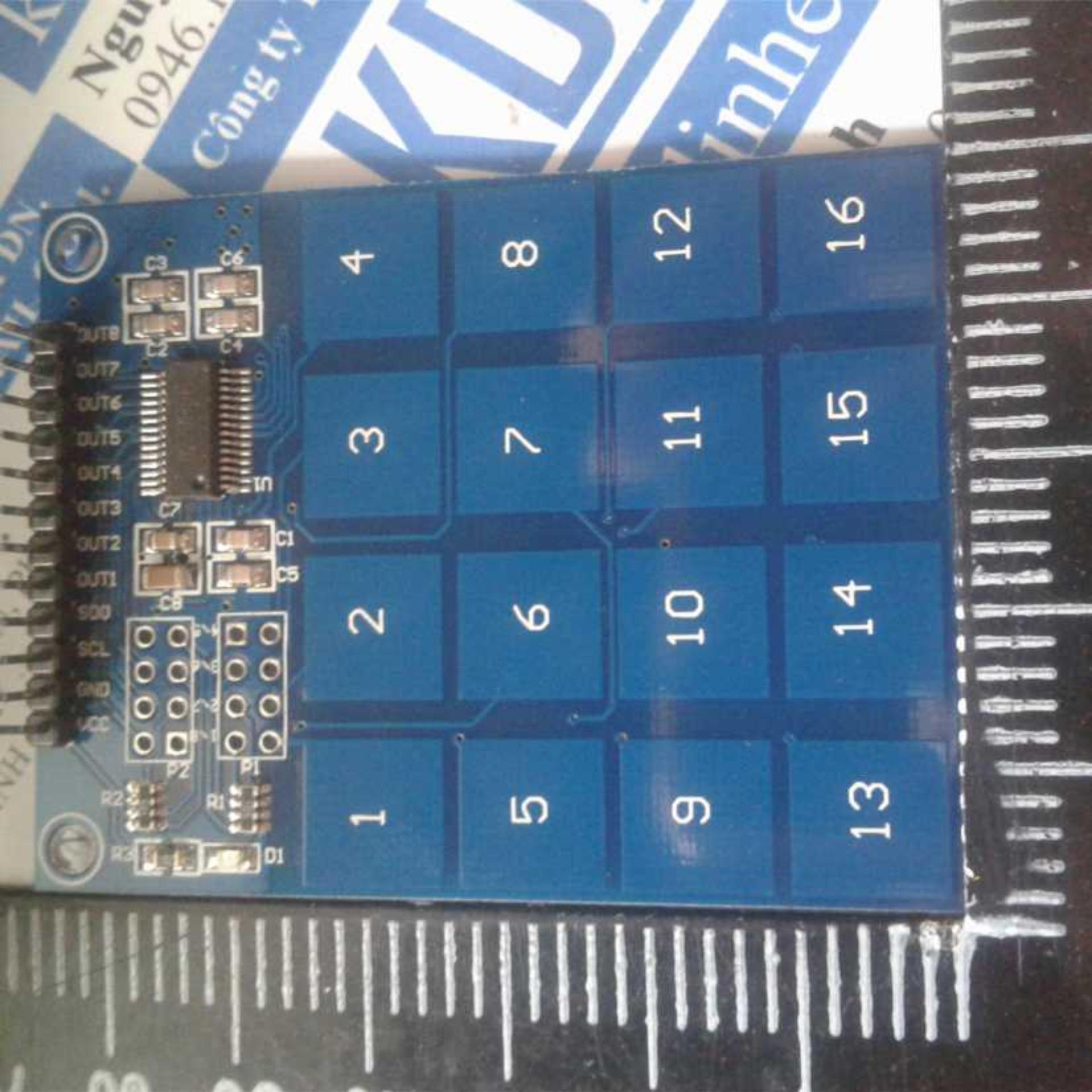 Module bàn phím cảm ứng chạm ttp229, 16 key kde0312