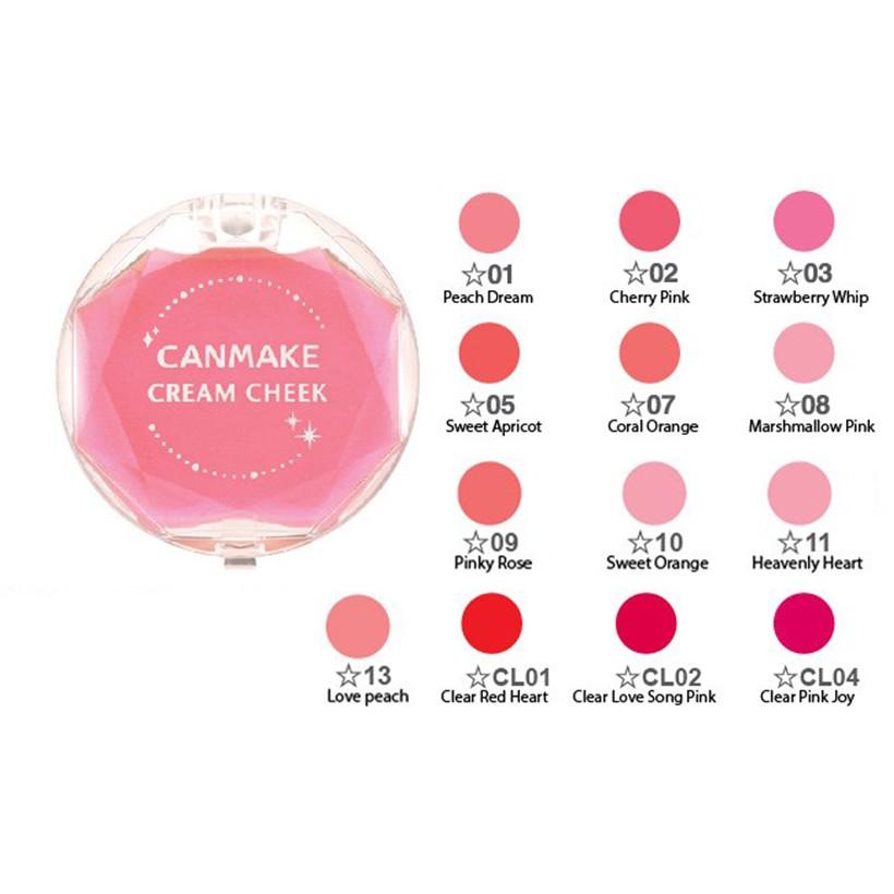 Má Hồng Dạng Kem - Canmake Cream cheek_05