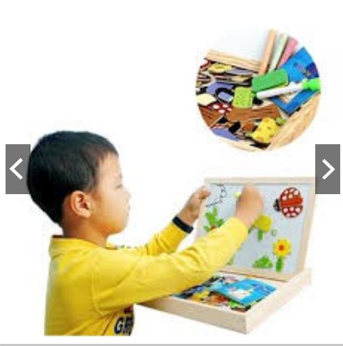 bảng gỗ ghép tranh nam châm cho bé