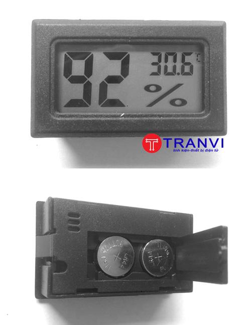 ĐỒNG HỒ ĐO NHIỆT ĐỘ,ĐỘ ẨM MINI
