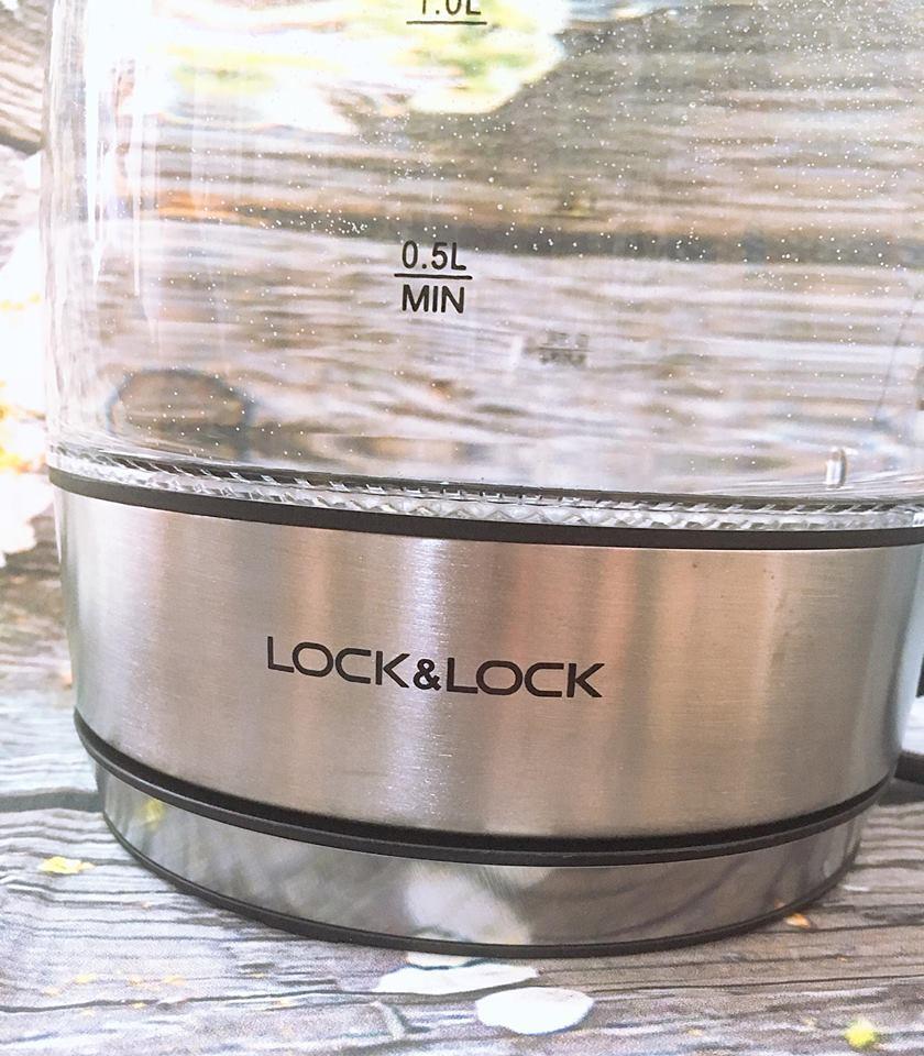 Ấm Siêu Tốc Thủy Tinh Lock&Lock 1.8L EJK341