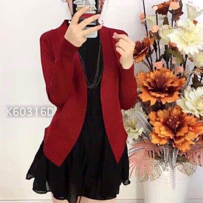 Áo khoác len vạc chéo cao cấp