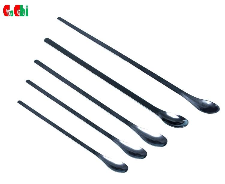 Thìa lấy hóa chất 1 đầu dài 22cm bằng inox