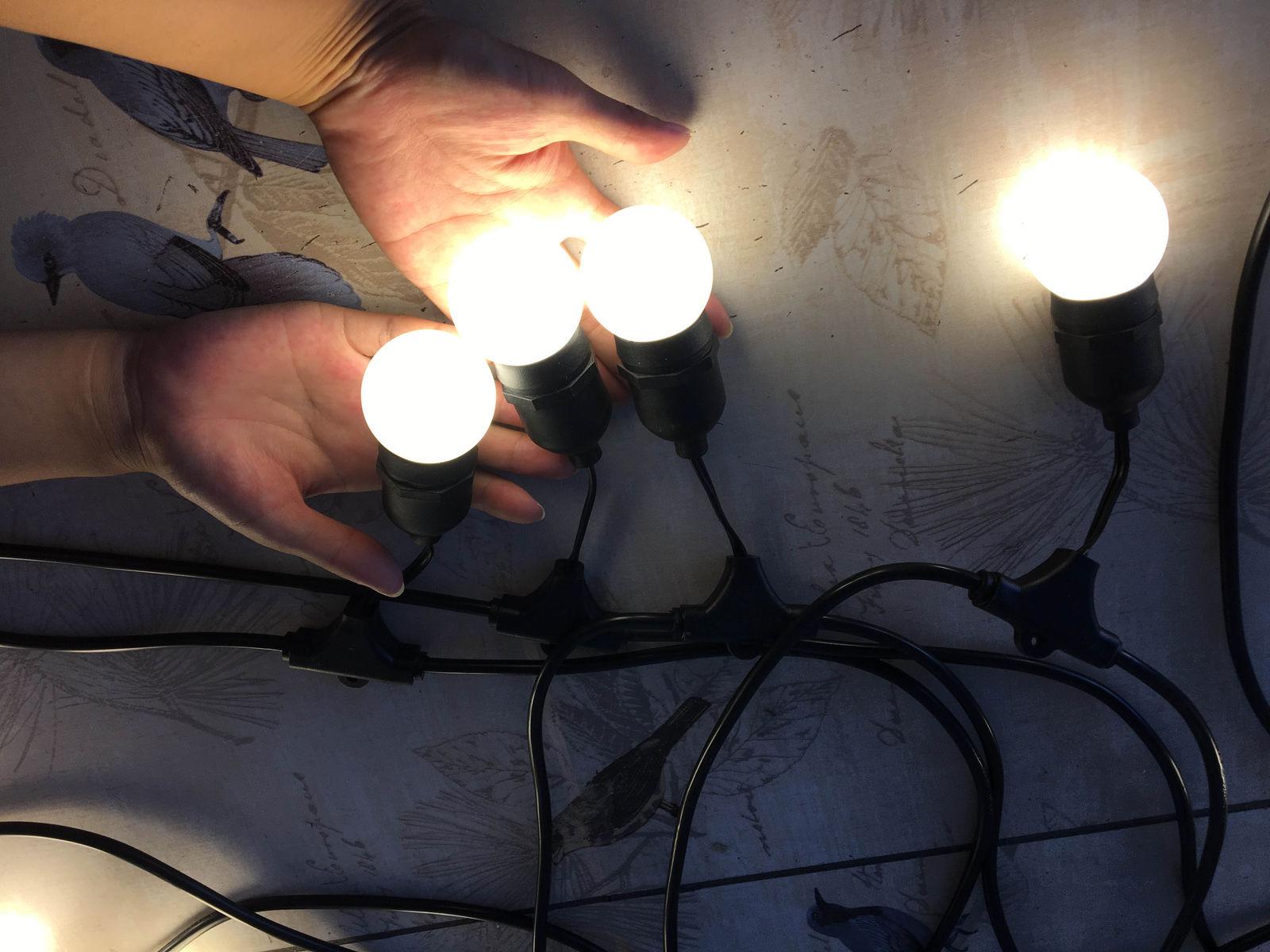 Bóng LED tròn kín nước G45 - 2W