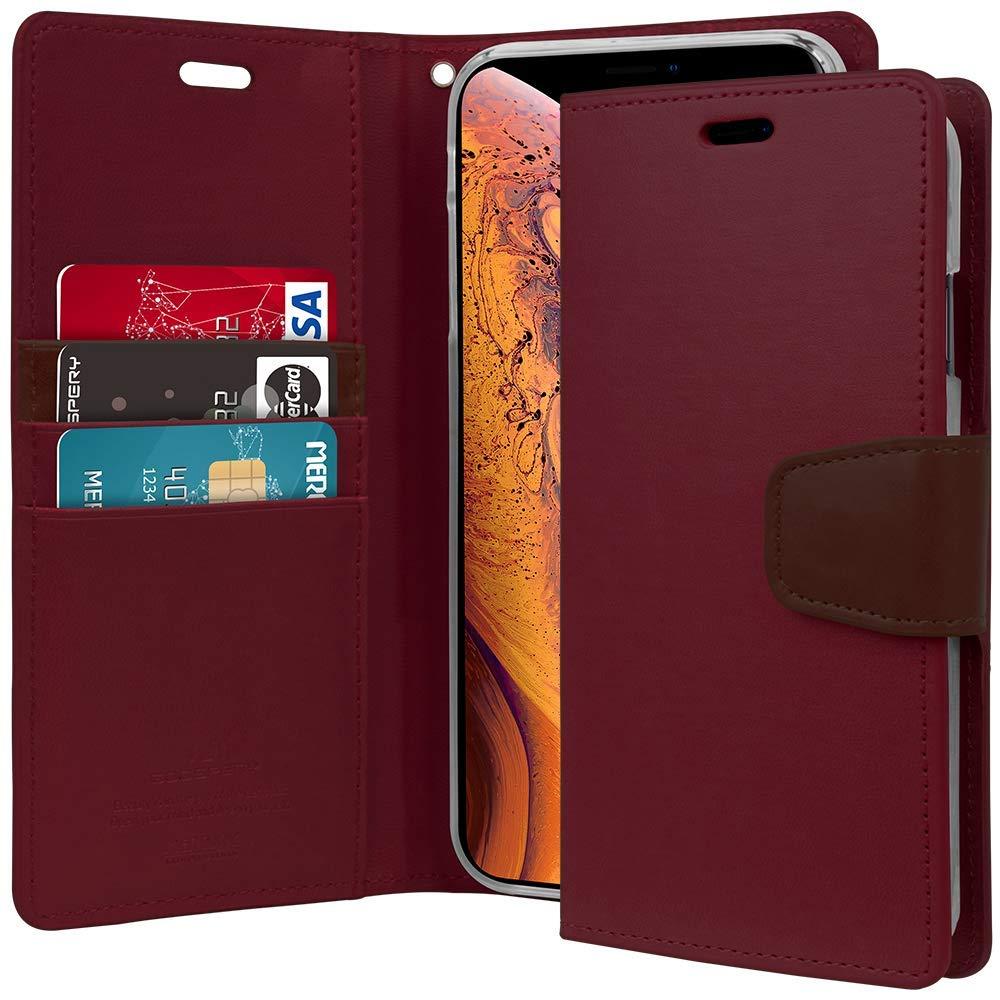 Bao da iPhone Xs Max Mercury Goospery Sonata Diary Hàn Quốc (Nhiều màu)