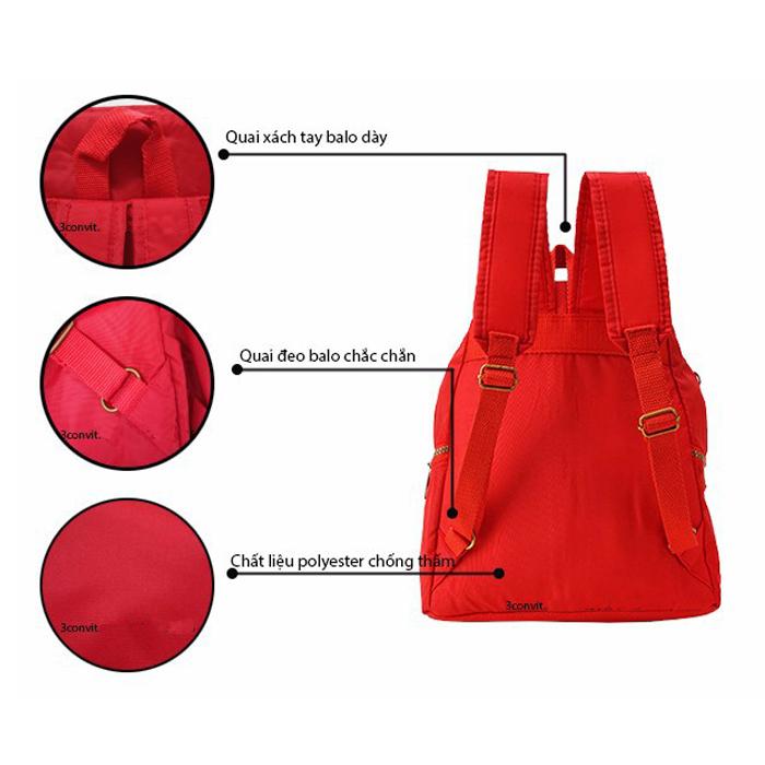 [HCM]Balo thời trang 2 hộp Kipling