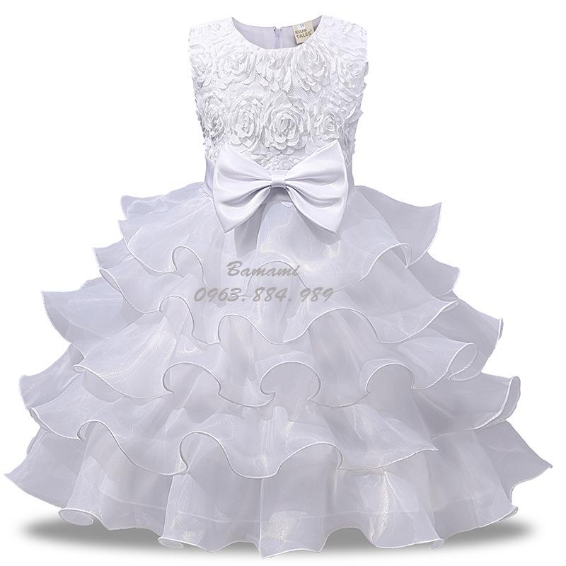 Đầm công chúa nhiều tầng cho bé gái Đ.5T