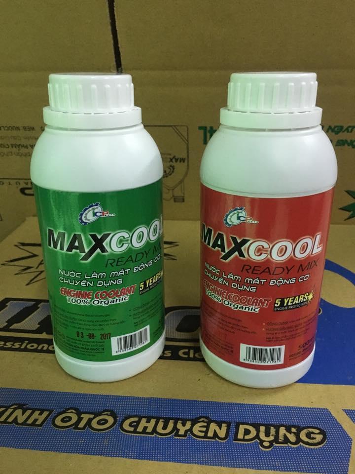 Nước làm mát ô tô MAXCOOL đỏ 4L