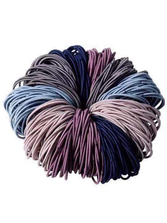Set 100 dây buộc tóc
