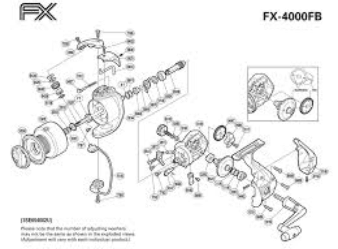 Máy câu cá Shimano FX 4000 FB