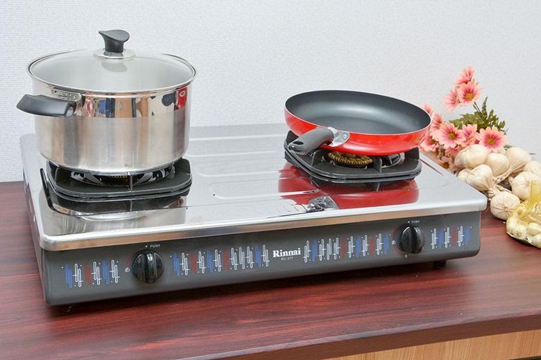 Bếp ga đôi Rinnai RV-377 (S)N (Đen)