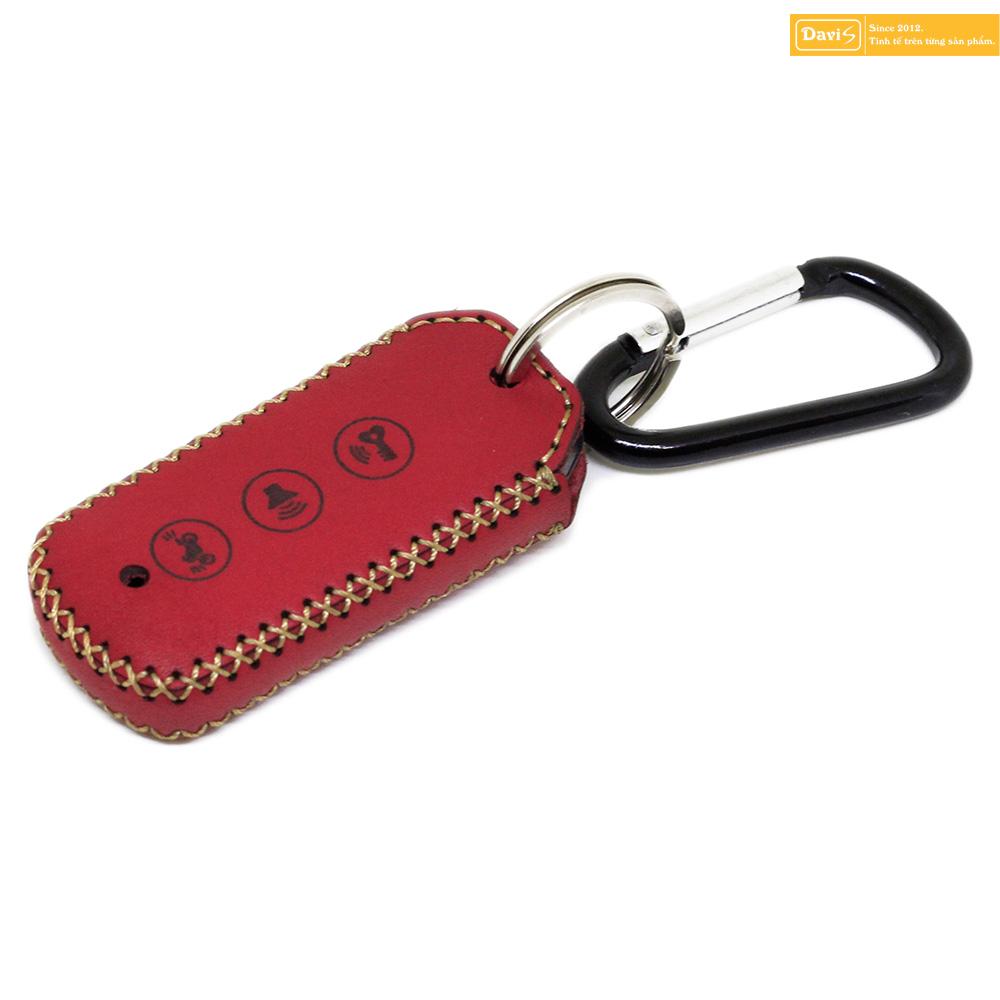 Bao da smartkey Honda Sh - Davis (Đỏ mịn)
