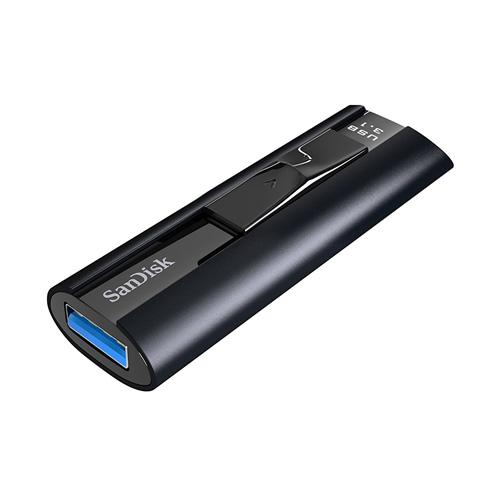 USB 3.2 SanDisk Extreme Pro CZ880 256GB 420MB/s (Đen) - Nhất Tín Computer