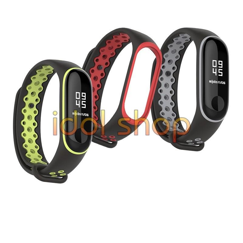 Dây đeo thay thế Xiaomi miband 3 / 4 thể thao Mijobs