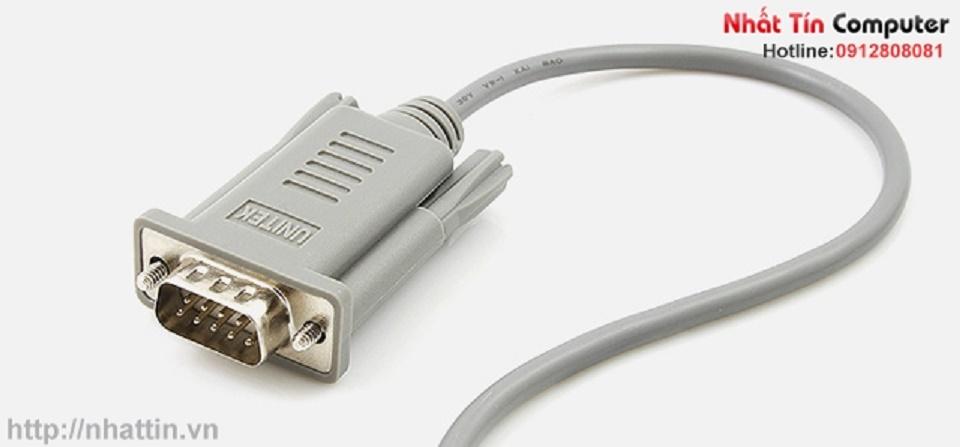 Cáp chuyển đổi USB to COM RS232 - UNITEK Y-1050 cao cấp