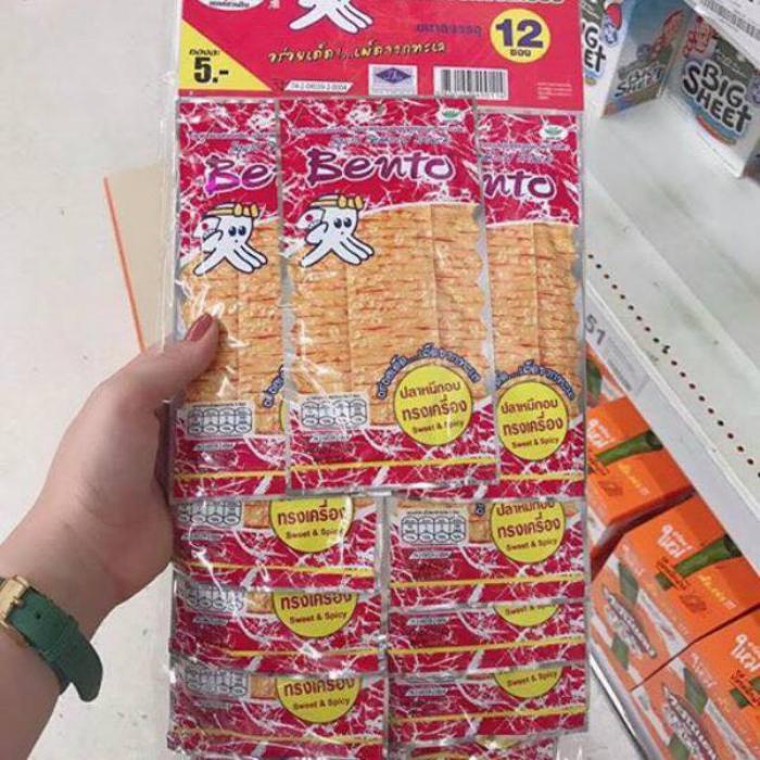 Mực Bento 5gr dây 13 gói ( gói màu đỏ) (NCFOODVN)