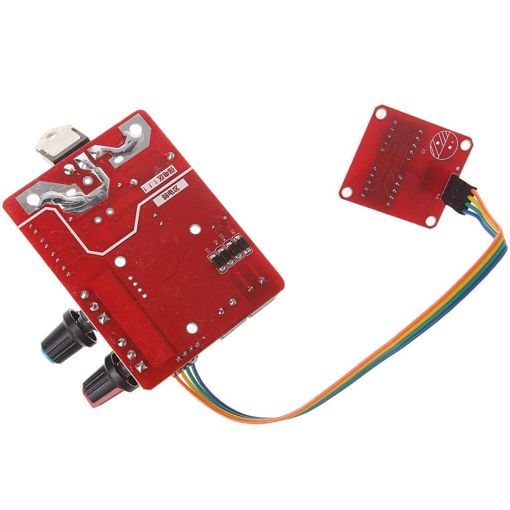 MẠCH TIMER ĐIỀU CHỈNH DÒNG VÀ ÁP MÁY HÀN PIN CÓ LED 41A