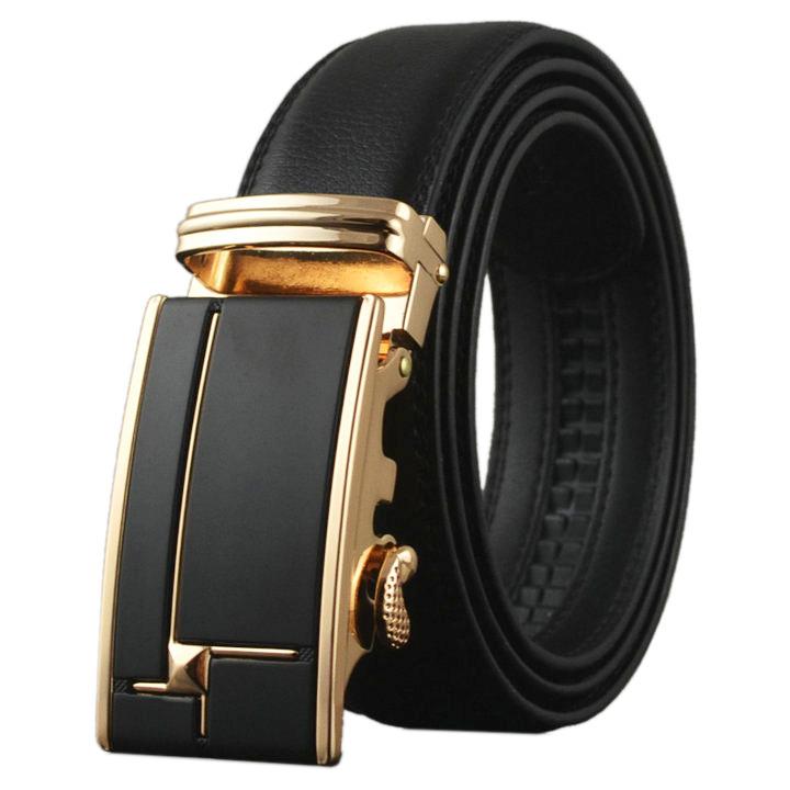Thắt lưng nam da thật phong cách Hàn Quốc AT Leather P110