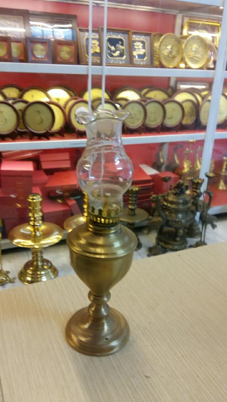 Đèn dầu thờ cúng bằng đồng 23cm