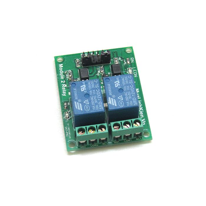 Module Relay 2 Kênh 12V-220V/10A