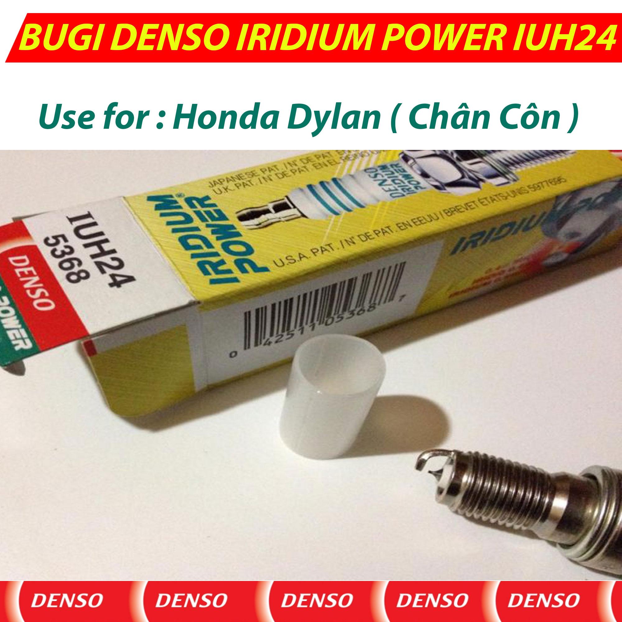 [HCM]Bugi IUH24 Chân Côn Honda Dylan DENSO IRIDIUM POWER