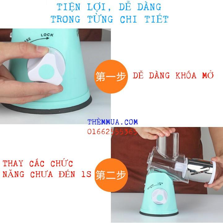 MÁY BÀO SỢI, CẮT LÁT RAU CỦ QUẢ ĐA NĂNG