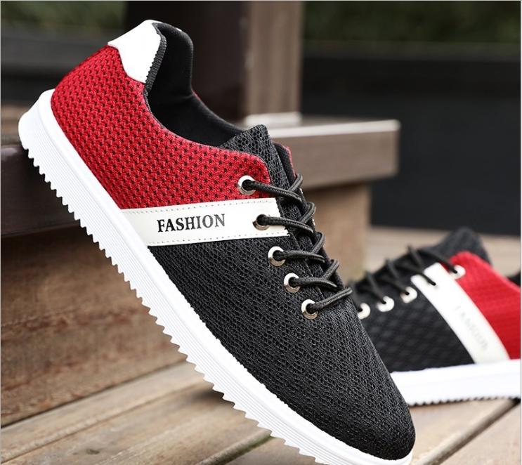 Giay Sneaker Thể Thao Nam 7S Sport ( Đỏ Đen )