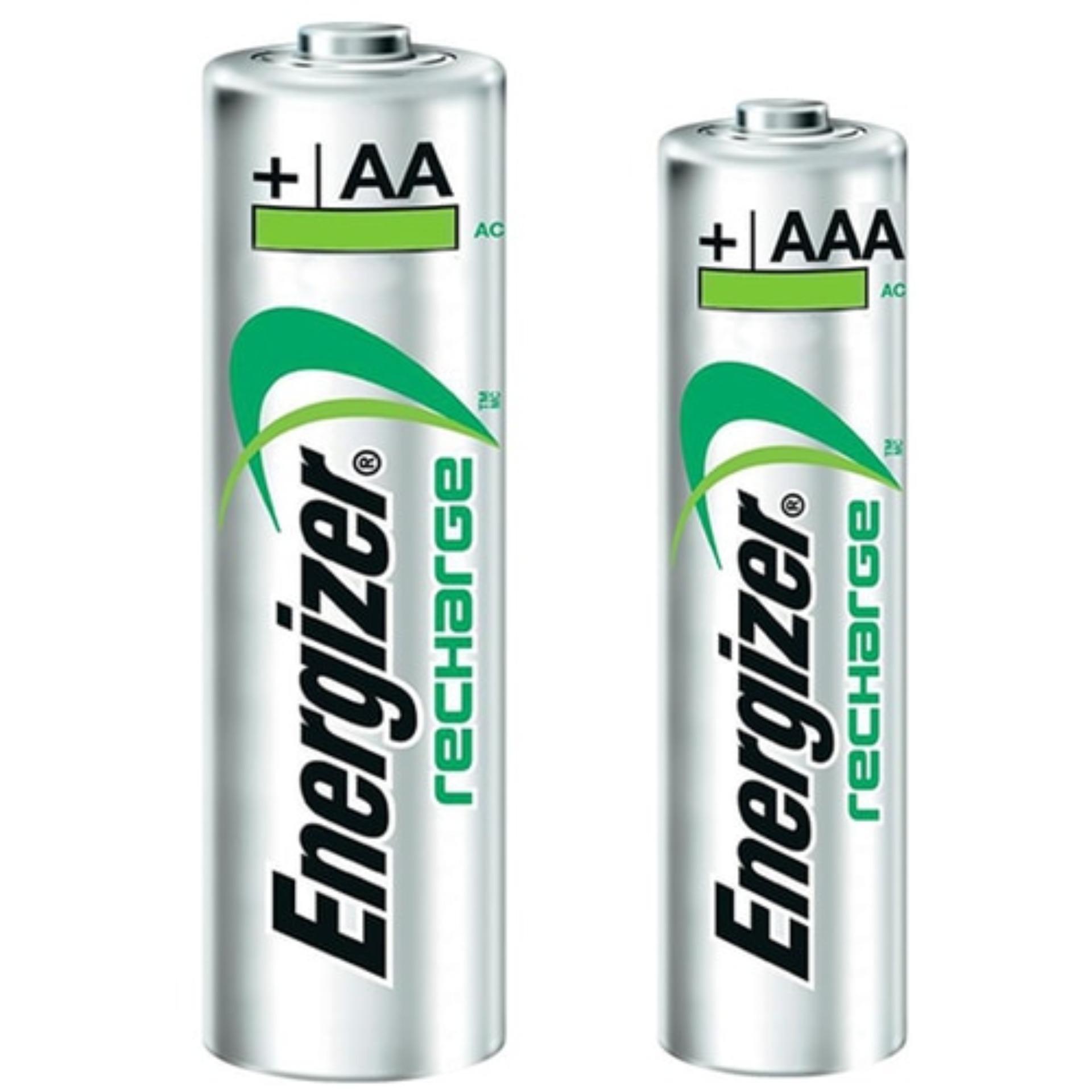Bộ 4 pin sạc AA Energizer Recharge Extreme 2300mAh (Bạc)
