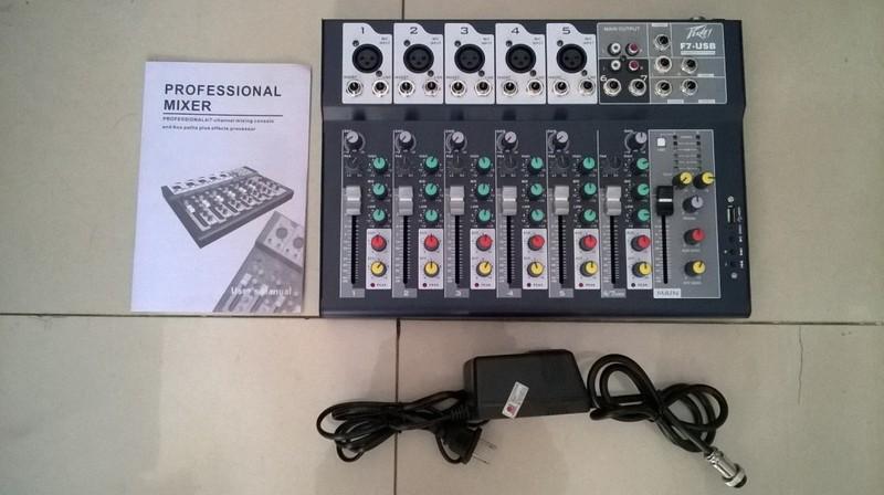 Mixer thu âm F7 USB Pro - Mode 2018