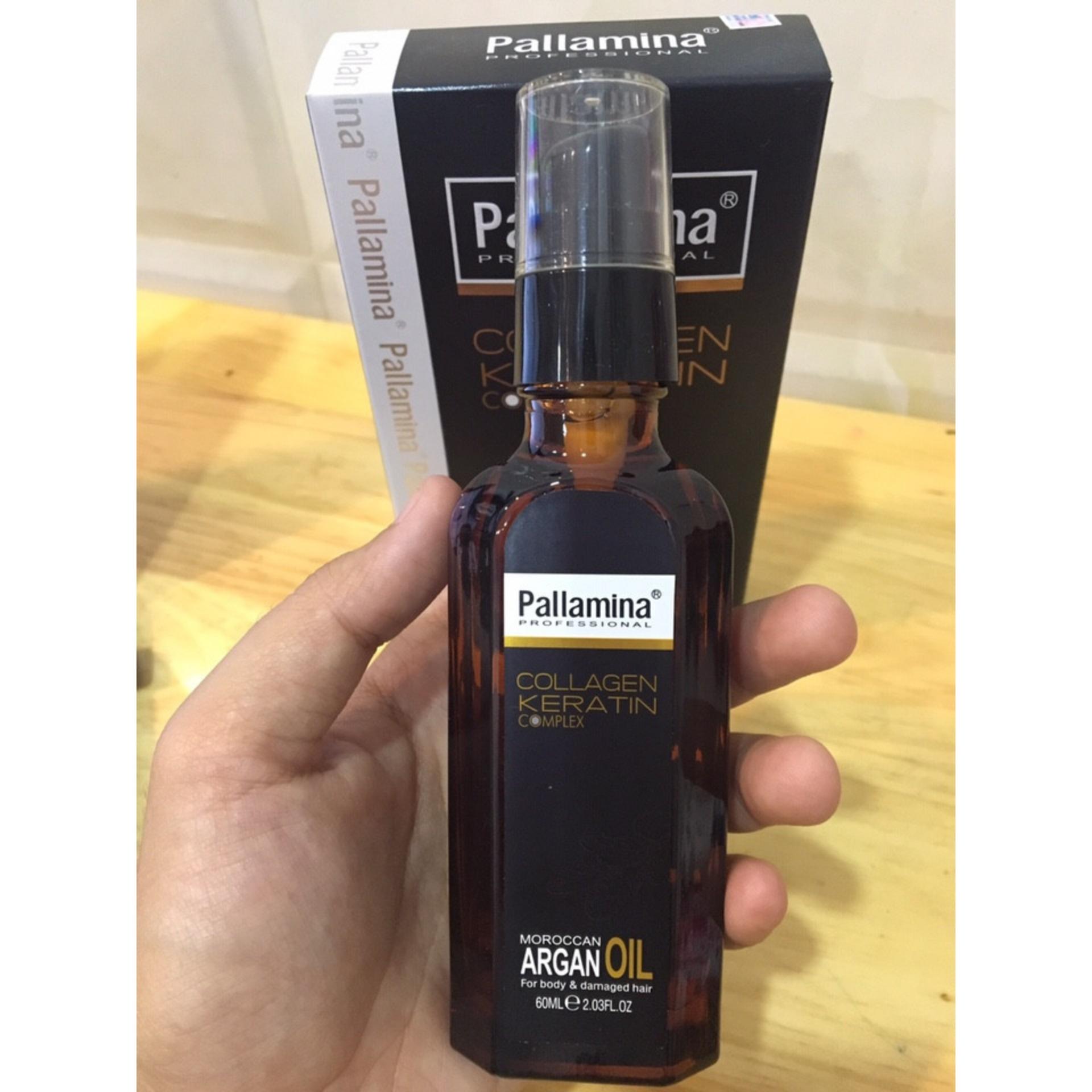 [HCM]Tinh dầu dưỡng tóc PALLAMINA Collagen Keratin Complex 60ml