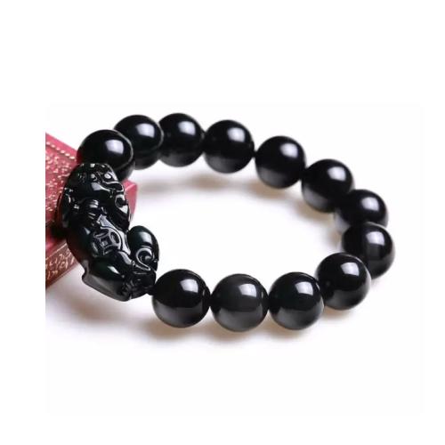 [HCM]Vòng đeo tay thạch anh đen tỳ hưu - phong thủy may mắn phát tài