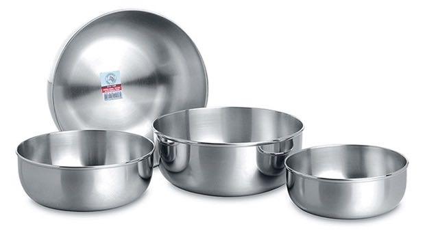 [HCM]BỘ 4 THỐ INOX ZEBRA 111012-18
