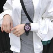 HCMĐồng Hồ Thể Thao Unisex Shhors Dây Silicon Thời Trang