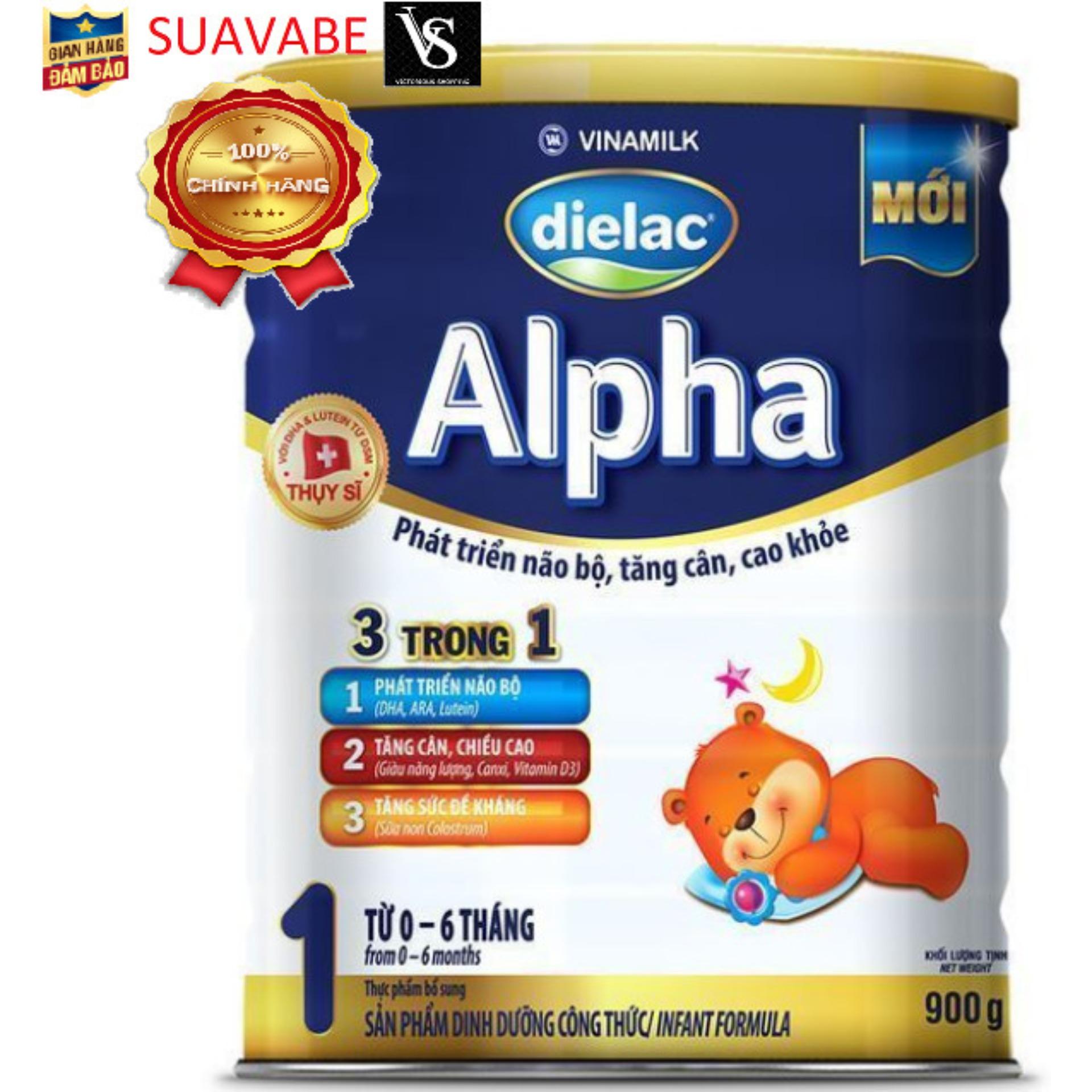 Sữa bột Dielac Alpha Step 1 900g