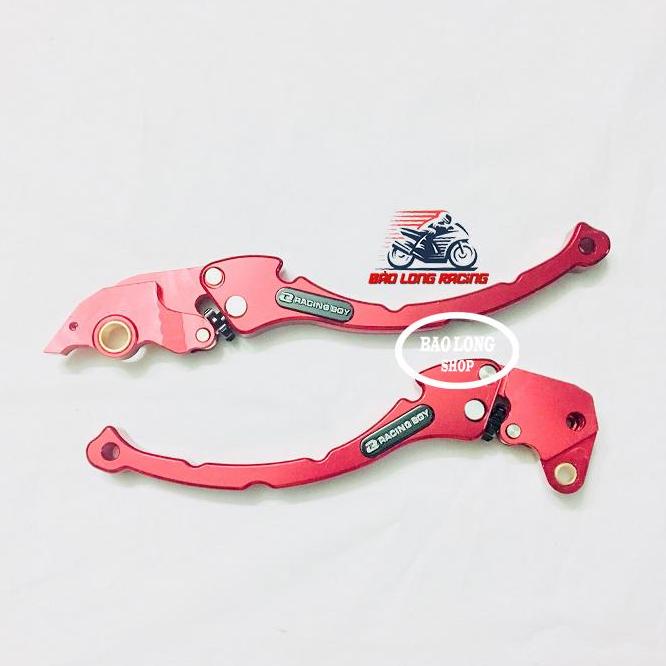Tay thắng côn RCB nhôm CNC dành cho Airblade (1 cặp) màu Đỏ
