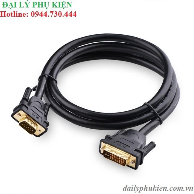 Cáp chuyển dvi 24+5 sang vga 1.5m ugreen 11617