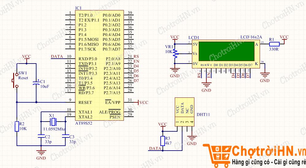 Module Cảm Biến Nhiệt Độ - Độ Ẩm DHT11