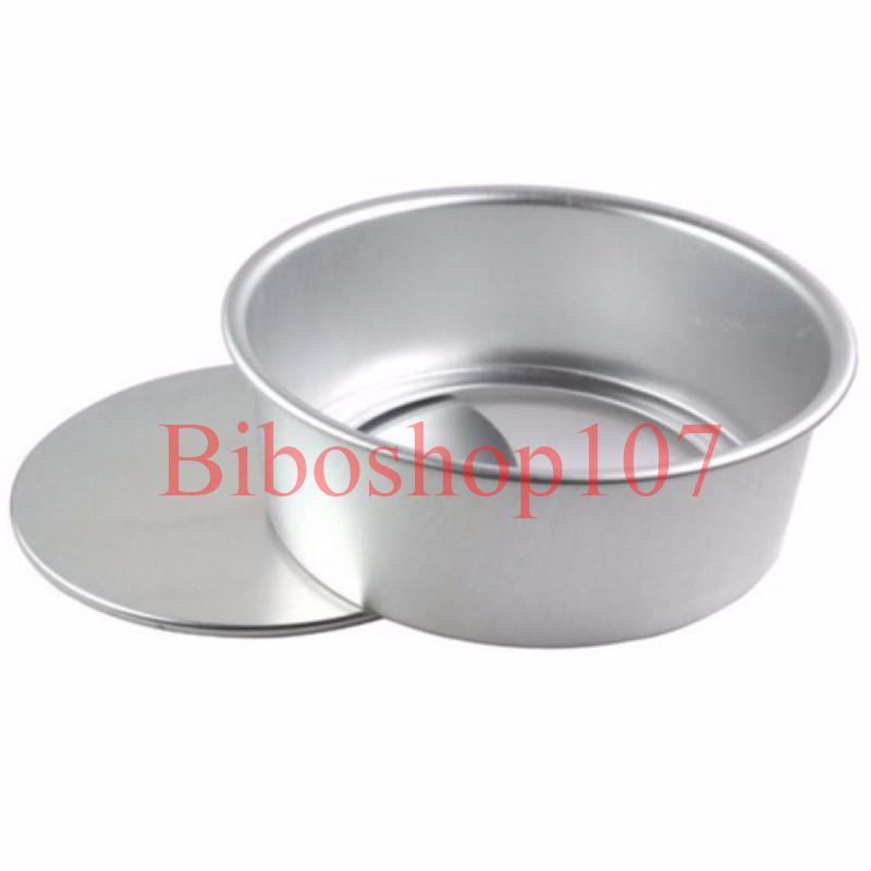 Khuôn tròn nhôm đúc cao cấp đế rời 16cm (6 inch) làm bánh bông lan