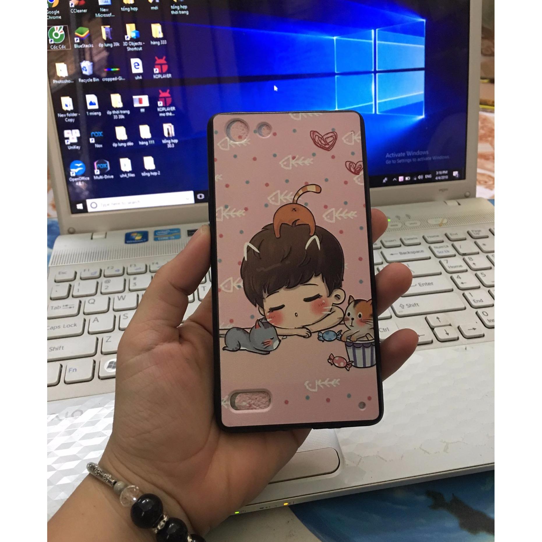 Ốp lưng dẻo màu cho Oppo A33