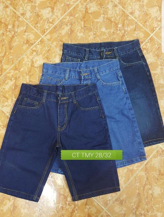 Quần short jean  cao cấp (Xanh)