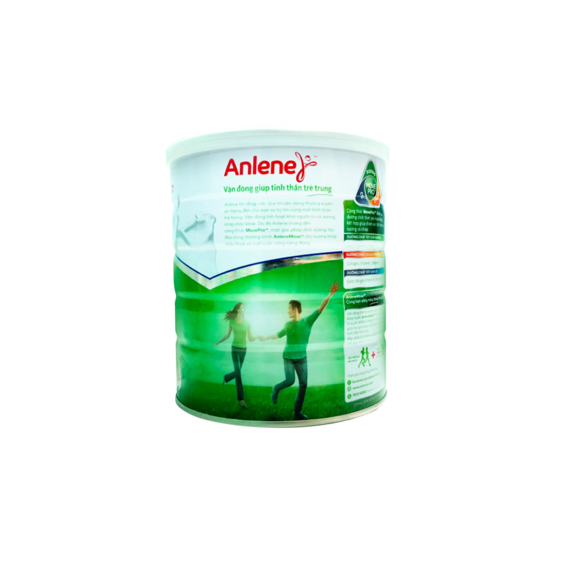 Anlene MOVEPRO™ 800G (hương vani, hộp thiếc)