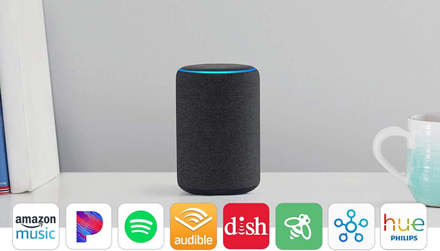 [Trả góp 0%]Loa thông minh amazon echo plus gen 2 - 2018
