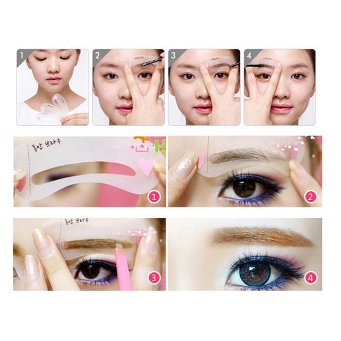 [HCM]Khuôn kẻ chân mày 3 định hình Brow Class