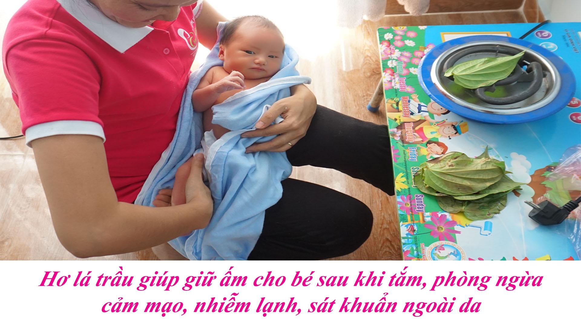[HCM]Bếp hơ lá trầu cho bé - hơ mặt cho mẹ